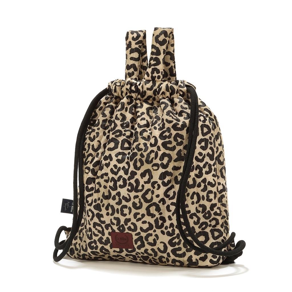 Stroller Backpack Nylon LEOPARD CREAM