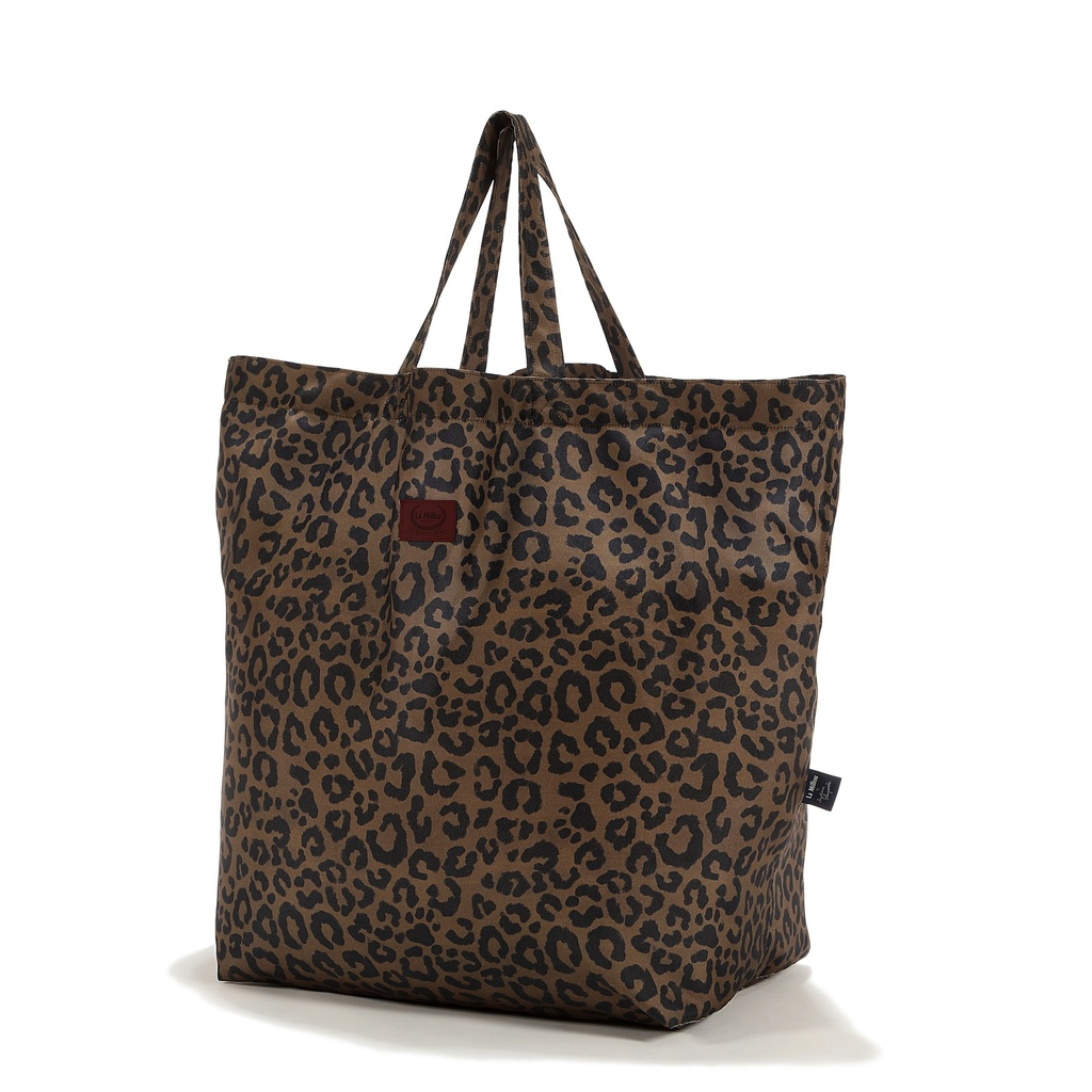 Shopper Bag XL LEOPARD CHOCO