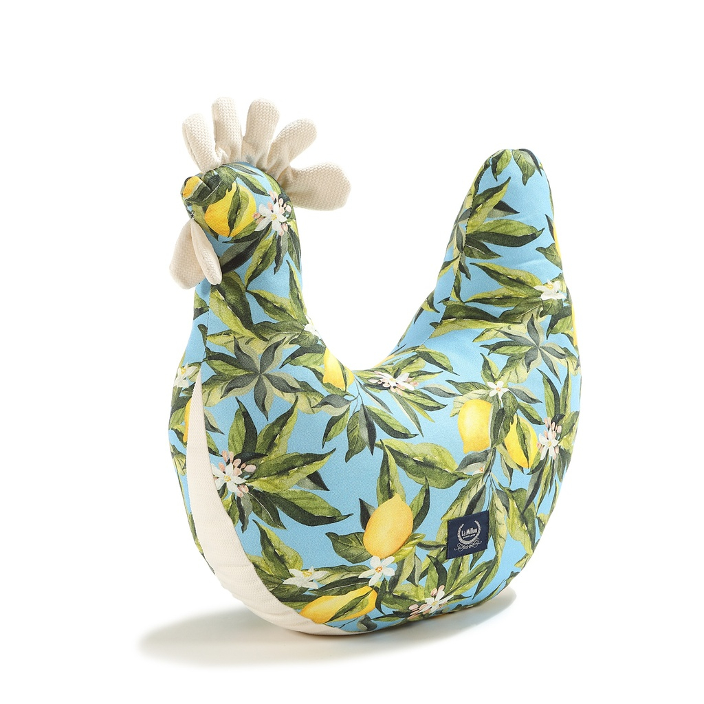 Grandma Dana's Hen Pillow Bamboo POSITANO