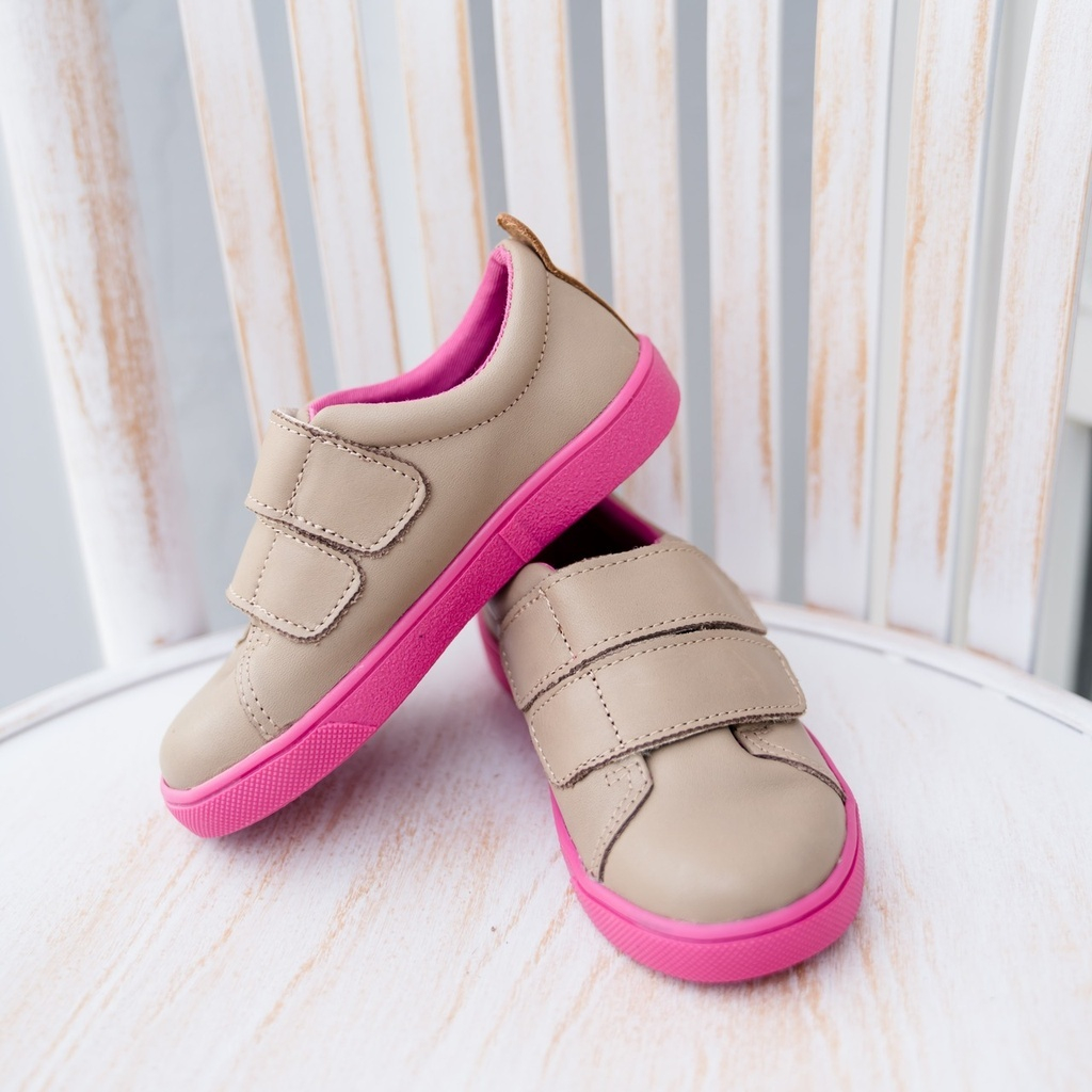 Sneakers Leather STONE